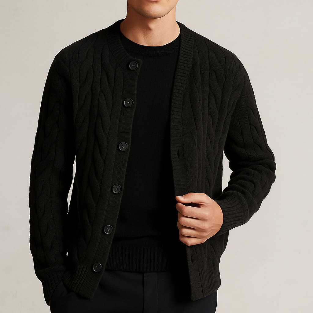 Kensington Cable Knit Cardigan