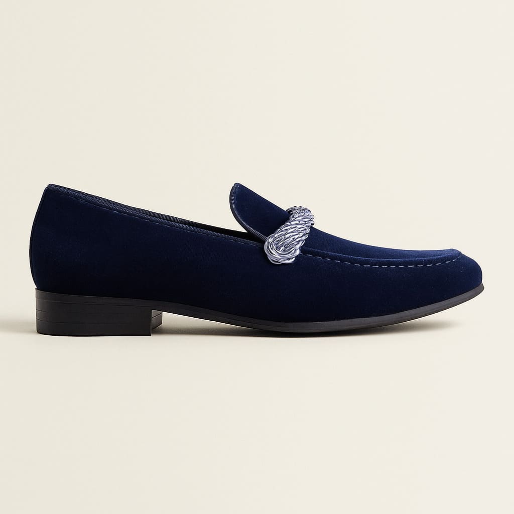 Arkel Velvet Loafers
