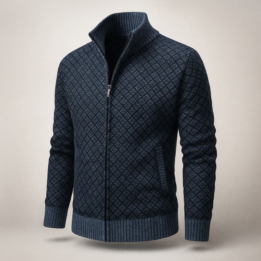 Harrow Knit Zip Sweater