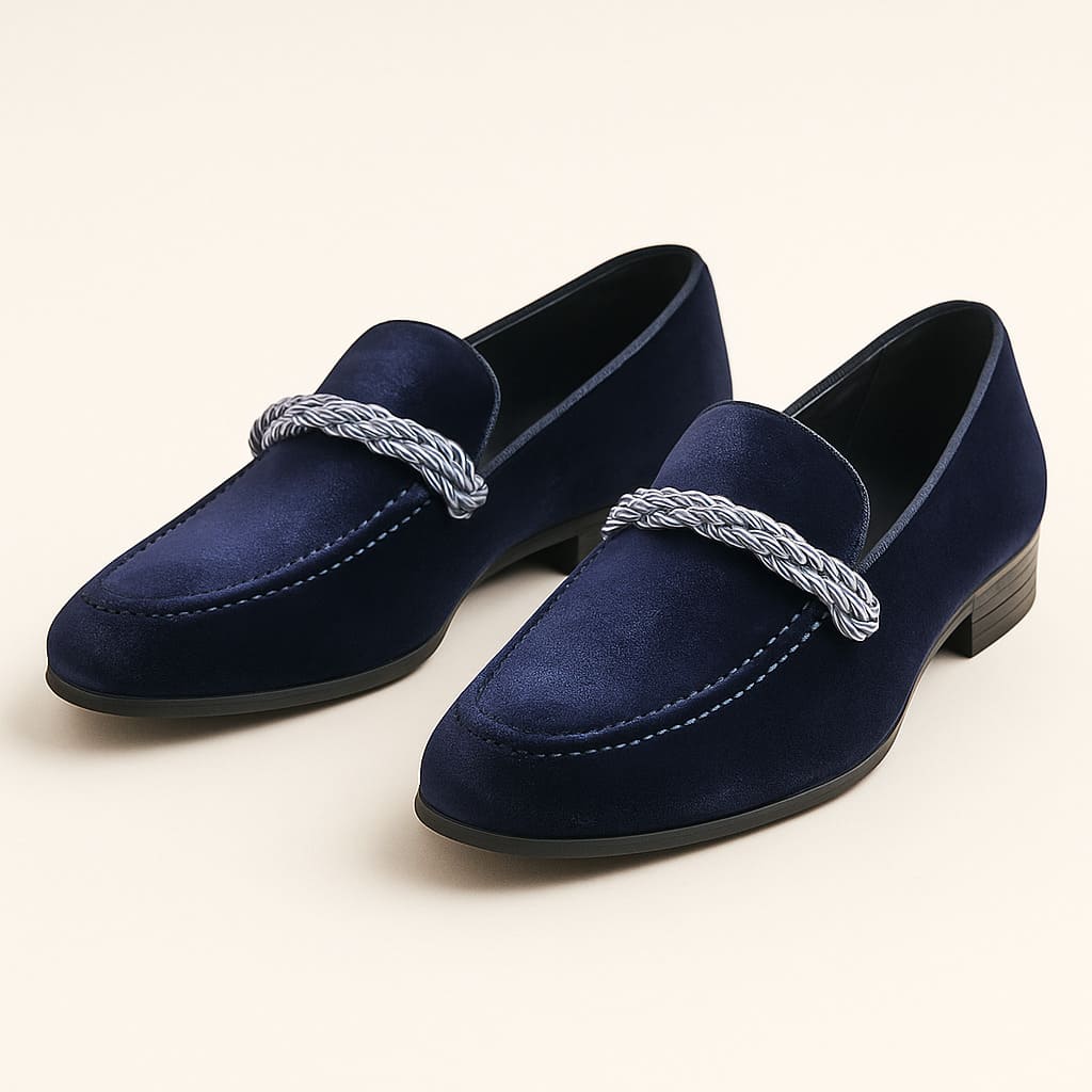 Arkel Velvet Loafers
