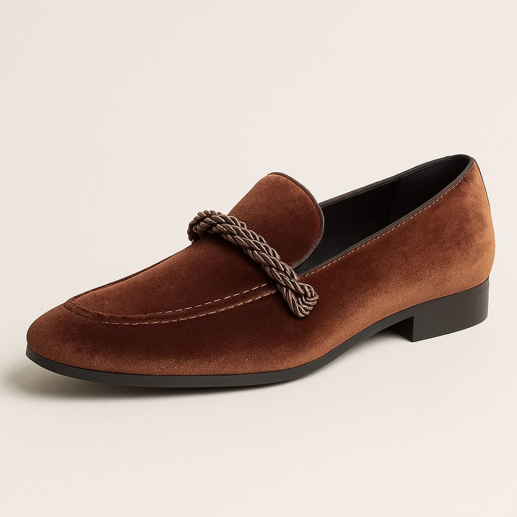 Arkel Velvet Loafers