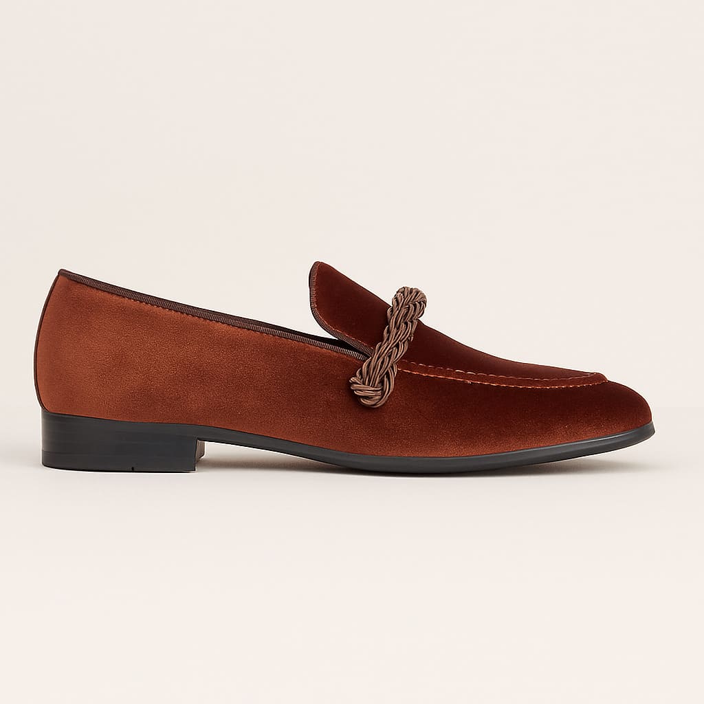 Arkel Velvet Loafers