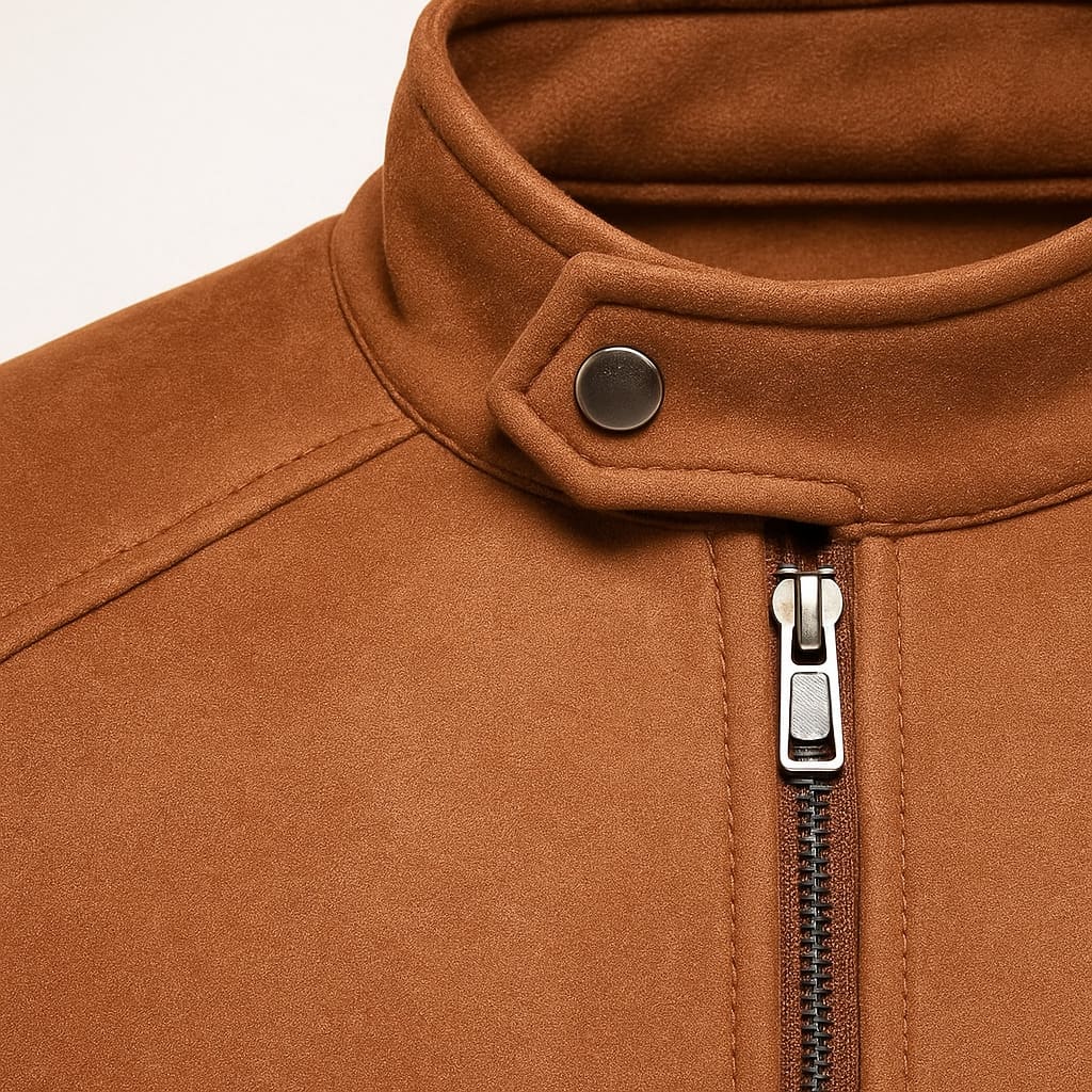 Langley Suede Zip Jacket