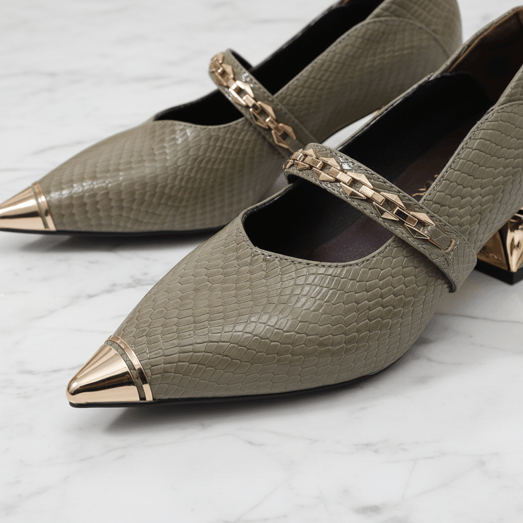 Rivoli Chain Heels
