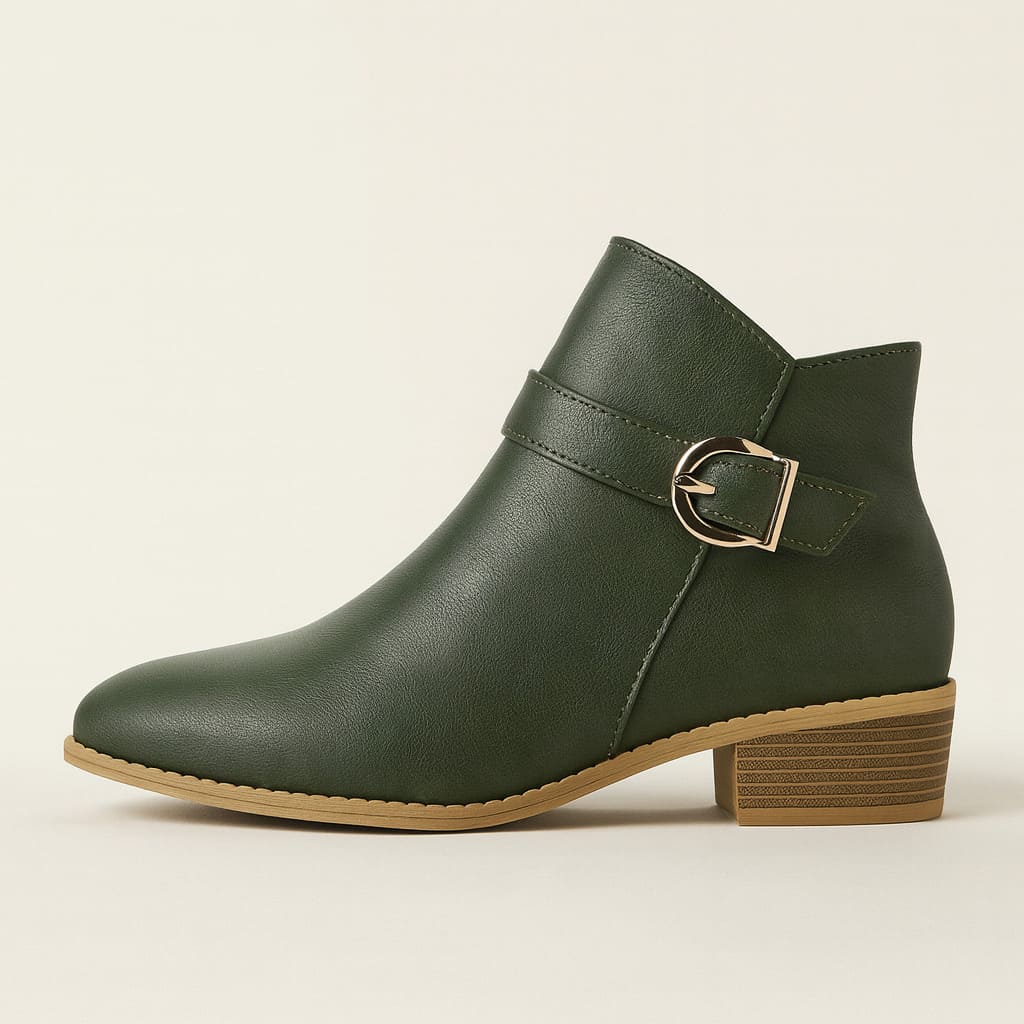 Arlena Side-Buckle Boots