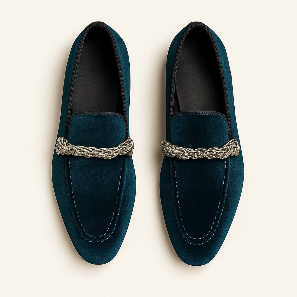 Arkel Velvet Loafers