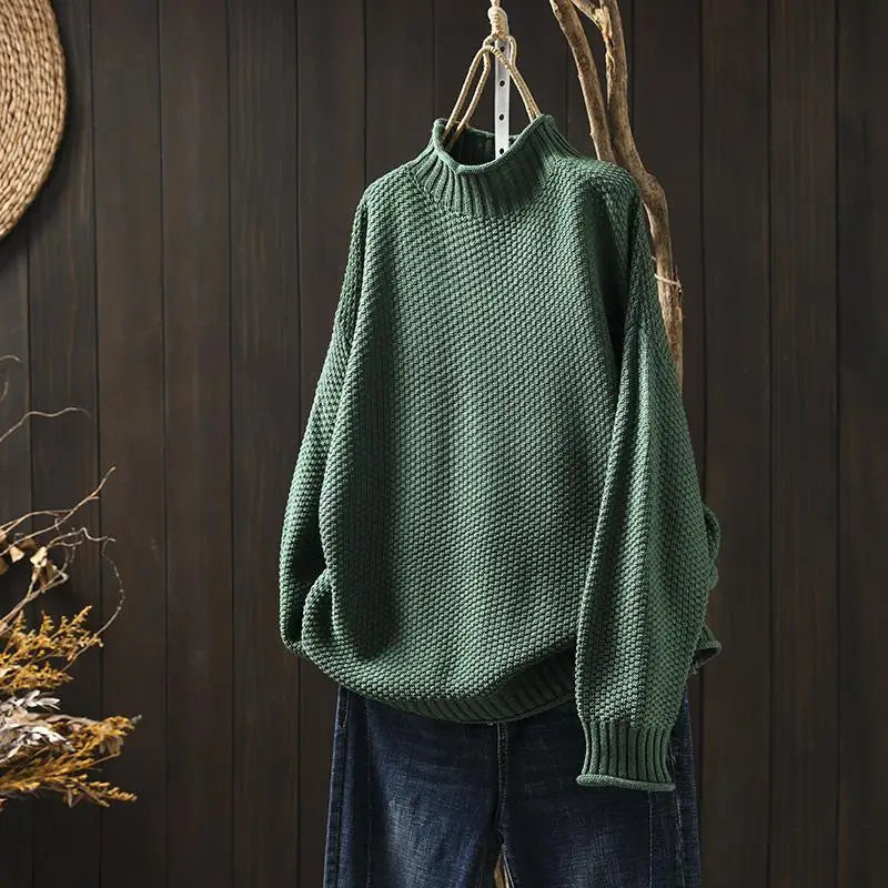 Aurora Waffle Knit Sweater