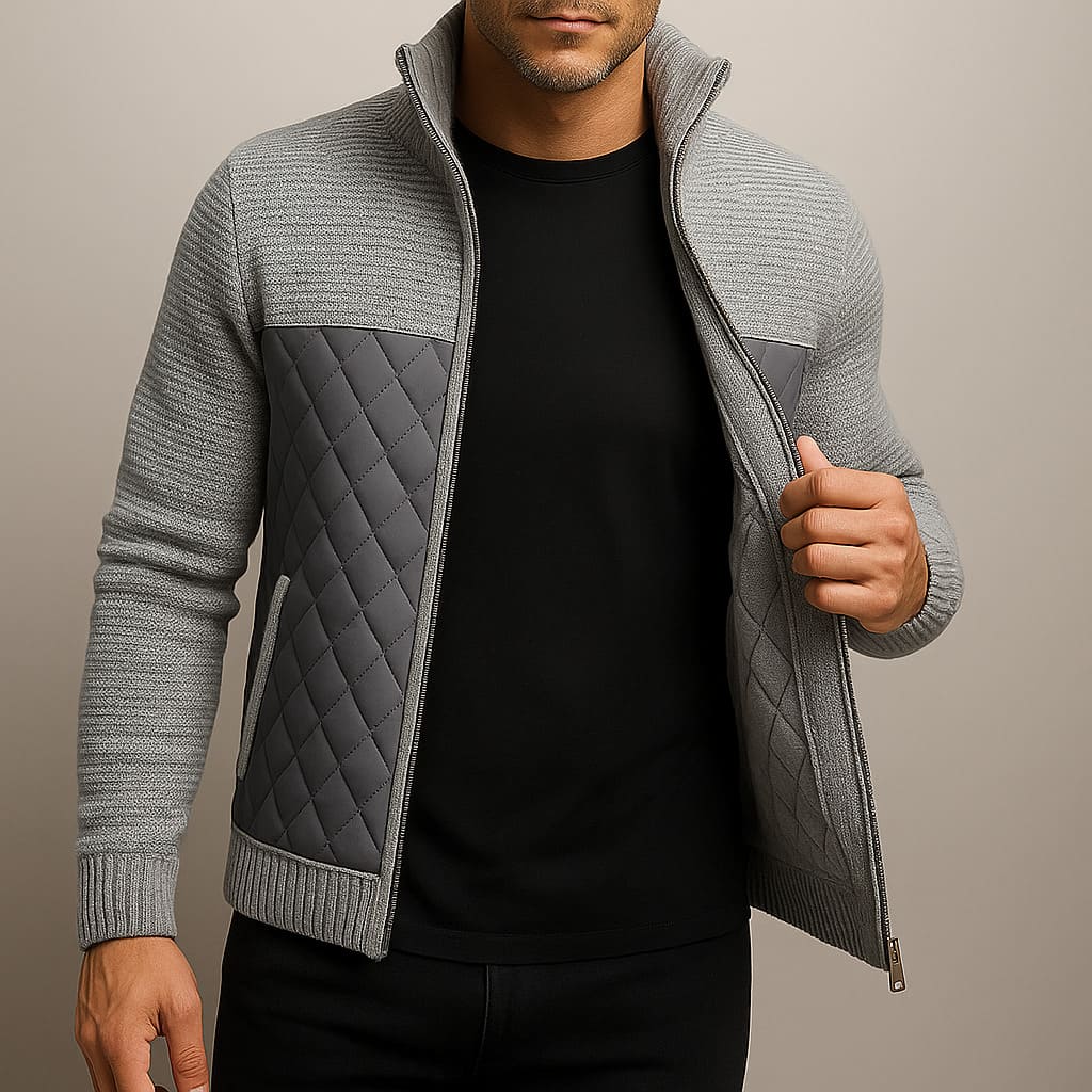 Mason Quilted Knit Jacket