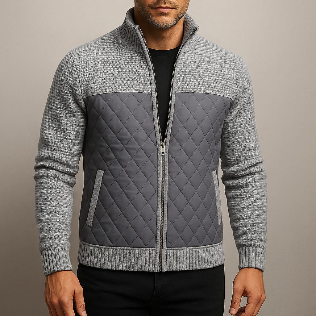 Mason Quilted Knit Jacket