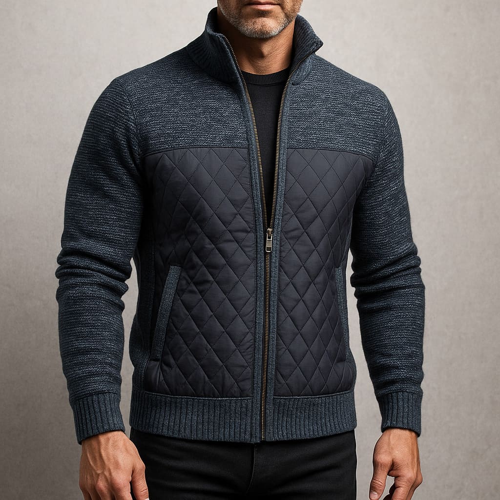 Mason Quilted Knit Jacket