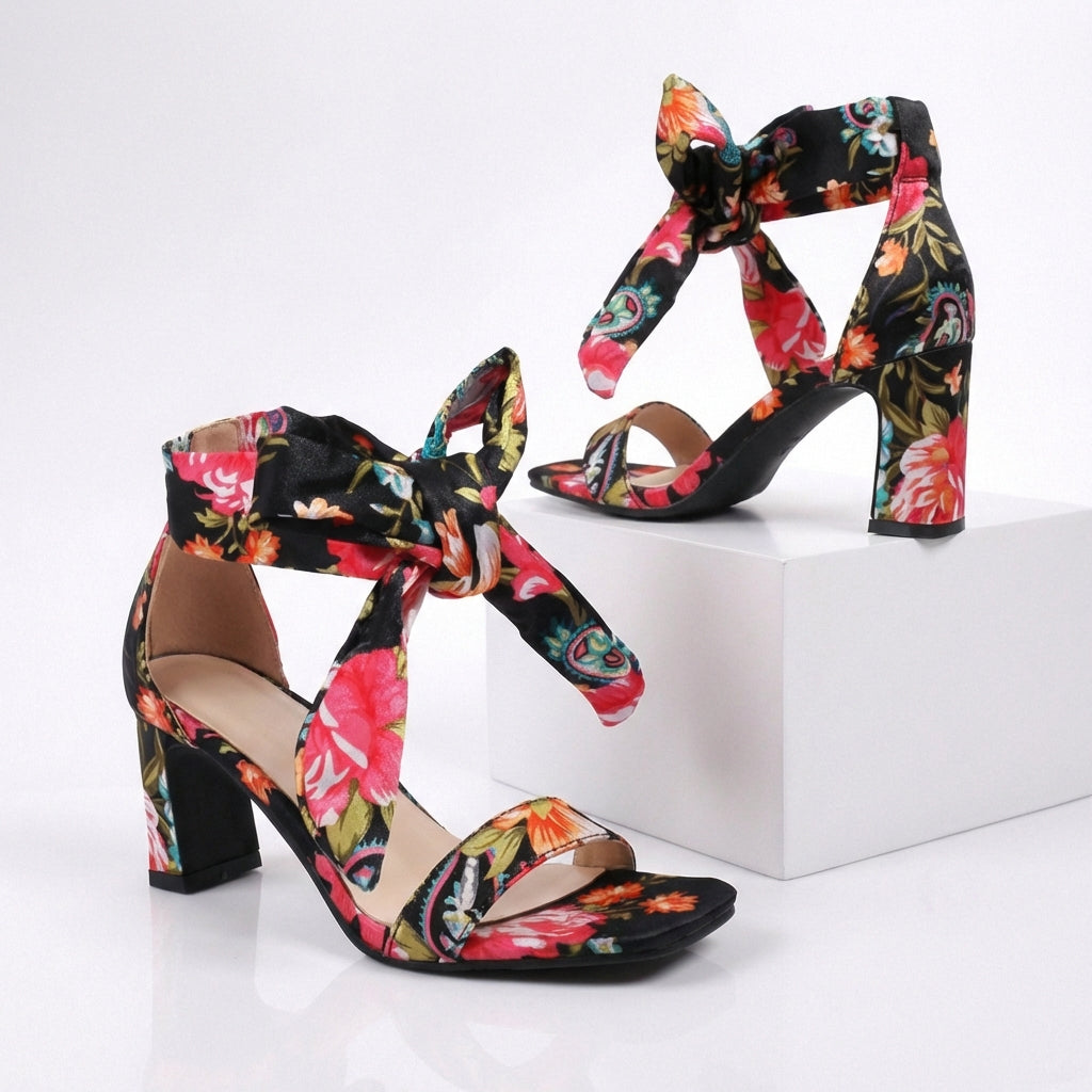 Camellia Bow Sandal
