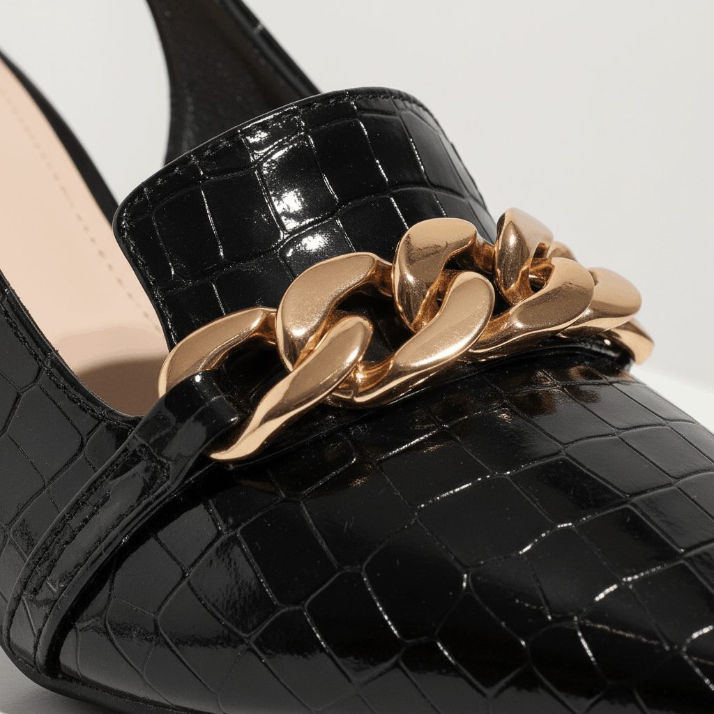 Lysandra Chain Slingbacks