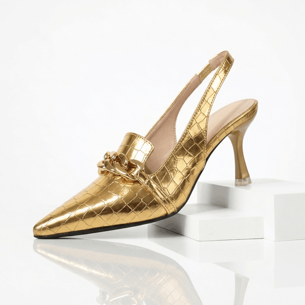 Lysandra Chain Slingbacks