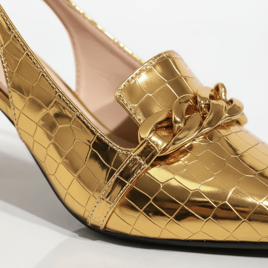 Lysandra Chain Slingbacks