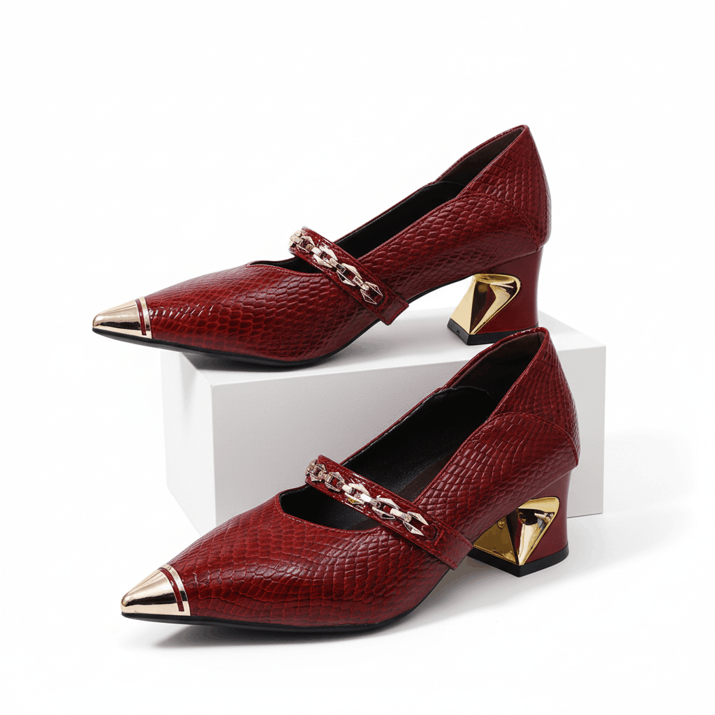 Rivoli Chain Heels