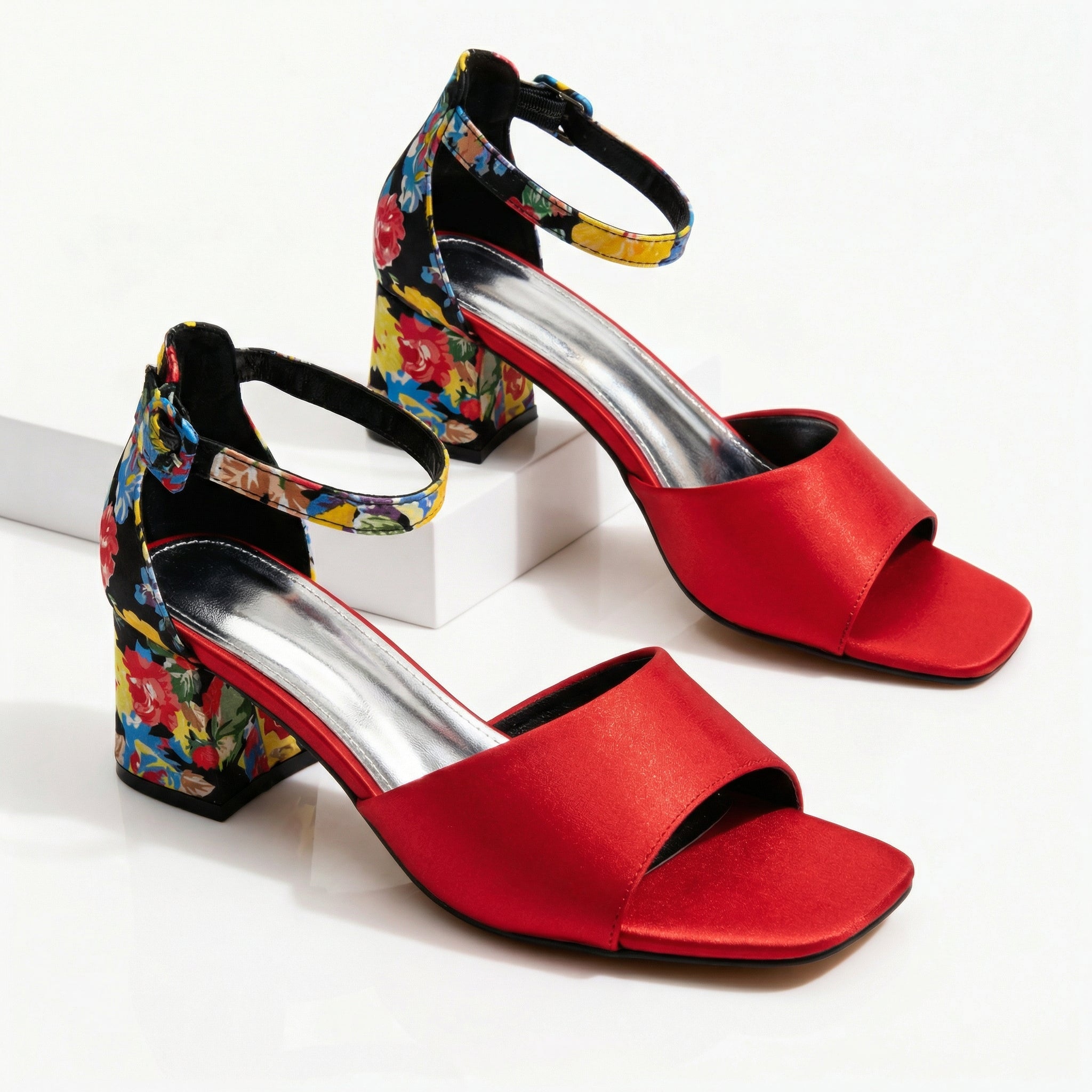 Riviera Bloom Heels