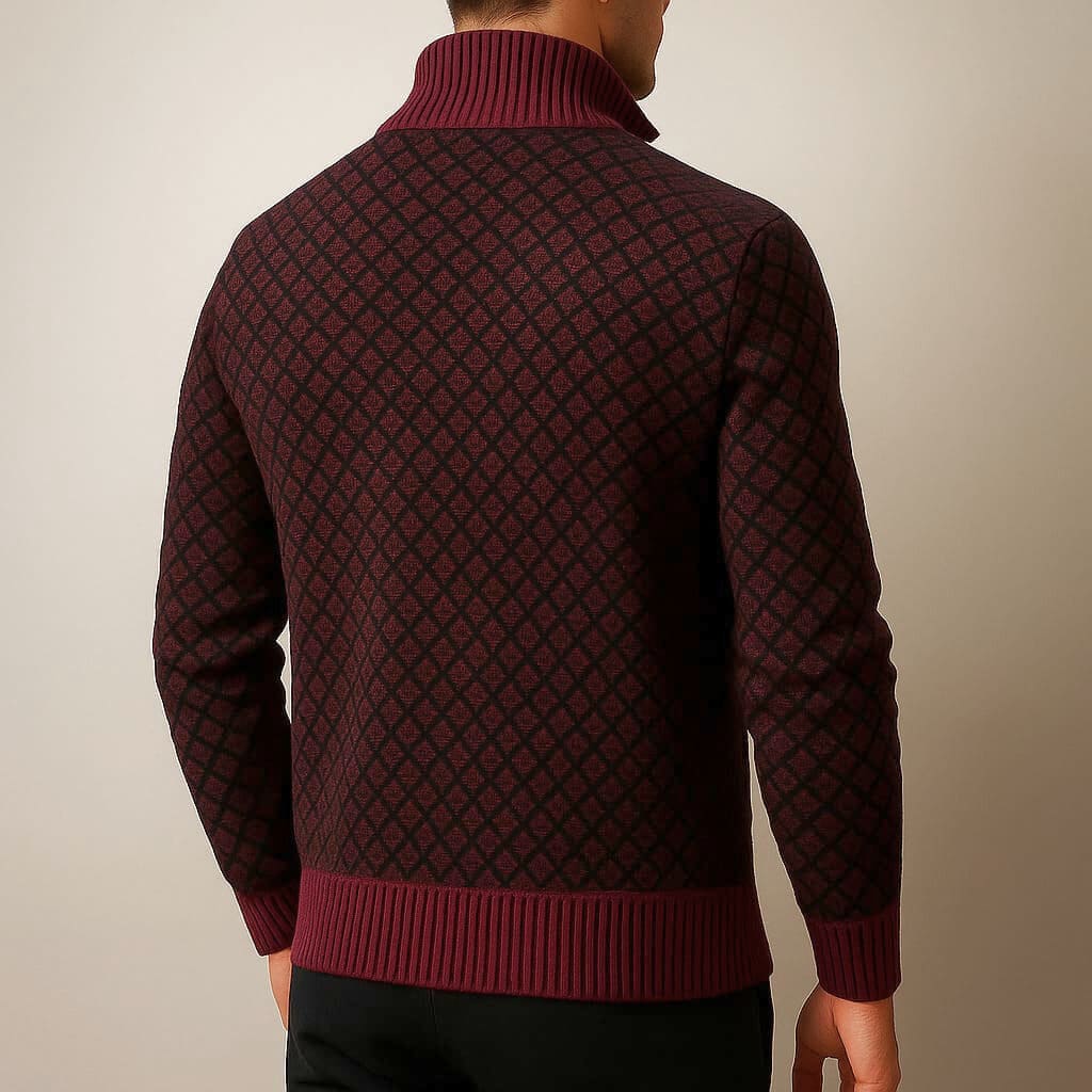 Harrow Knit Zip Sweater