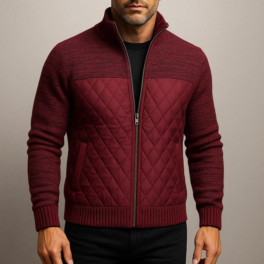 Mason Quilted Knit Jacket