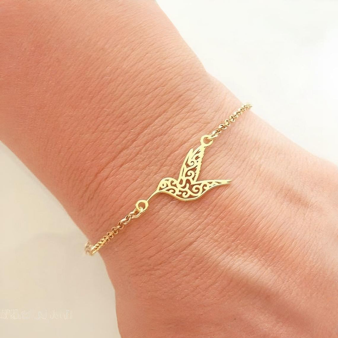 Hummingbird Origami Bracelet