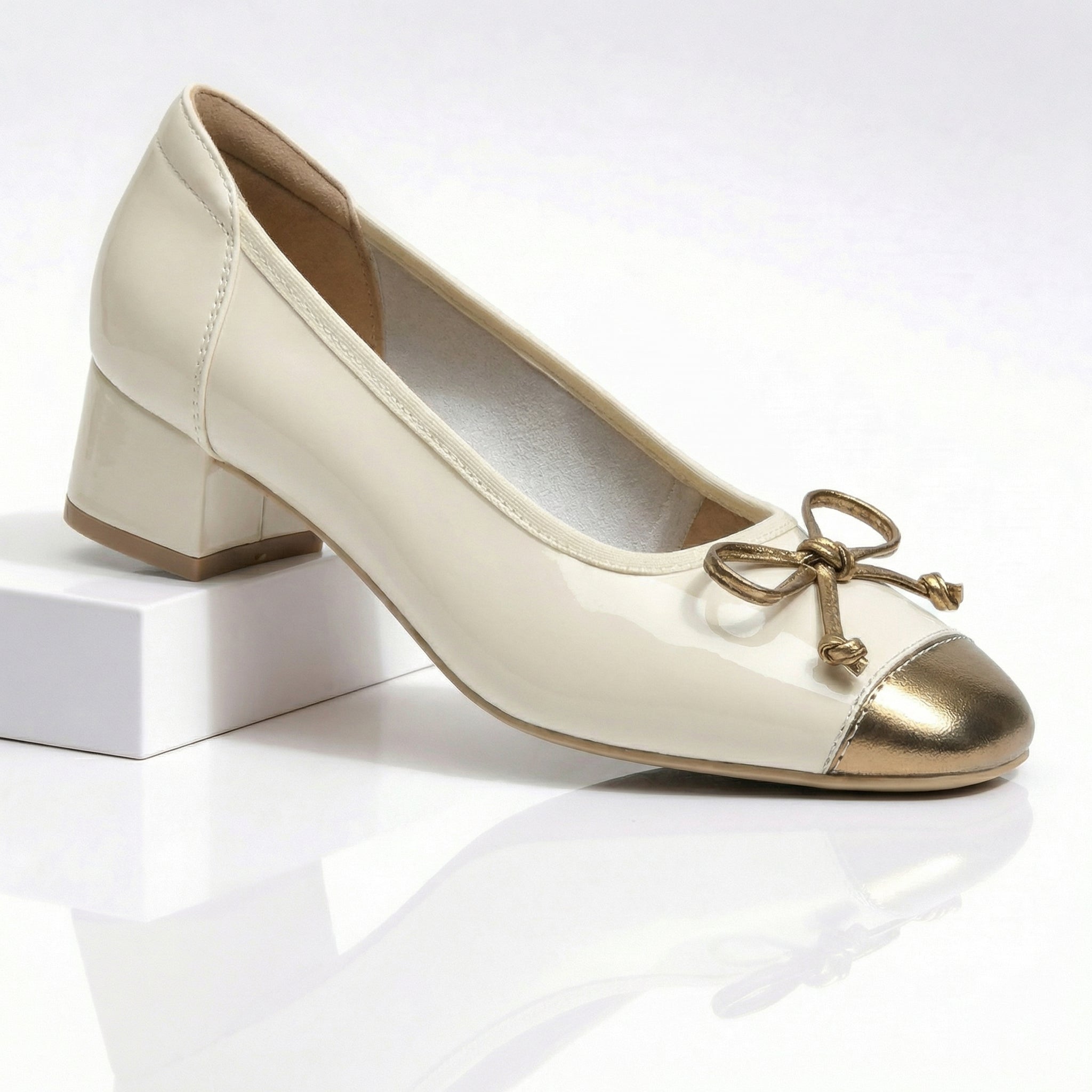 Elowen Cap-Toe Heels